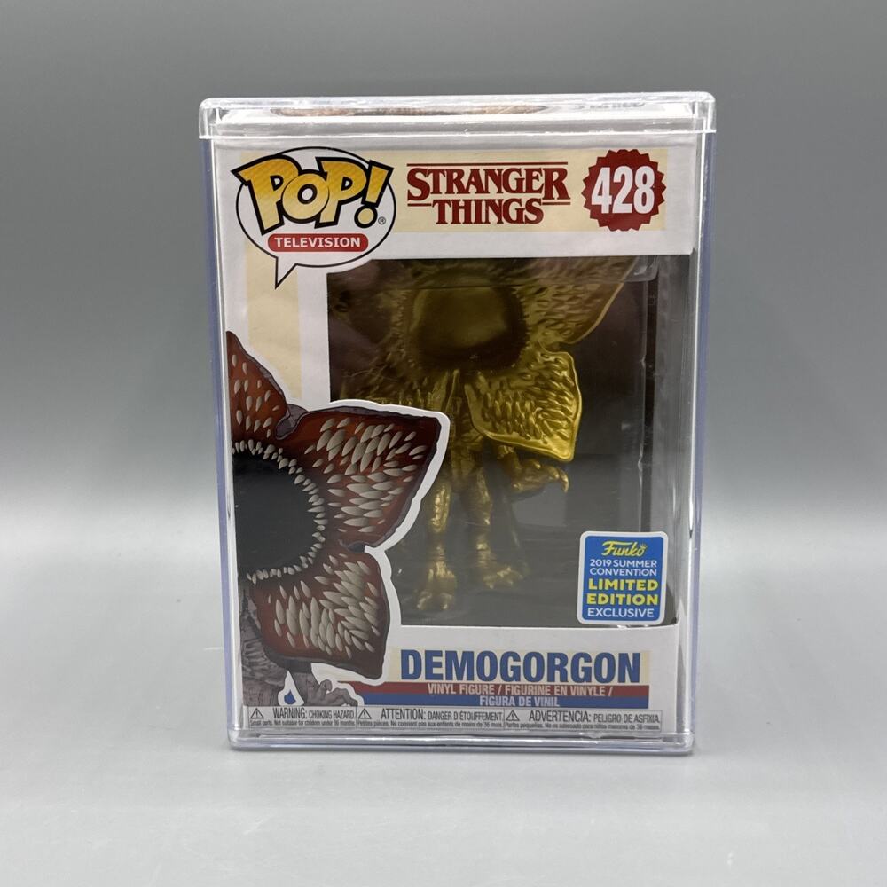 Funko Pop! Television Stranger Things Demogorgon #428 Gold Exclusive Vaulted